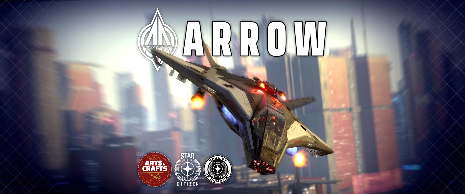 Read more about the article Arts & Crafts’ Star Citizen Anvil Arrow Commercial; “Contraband Inbound”