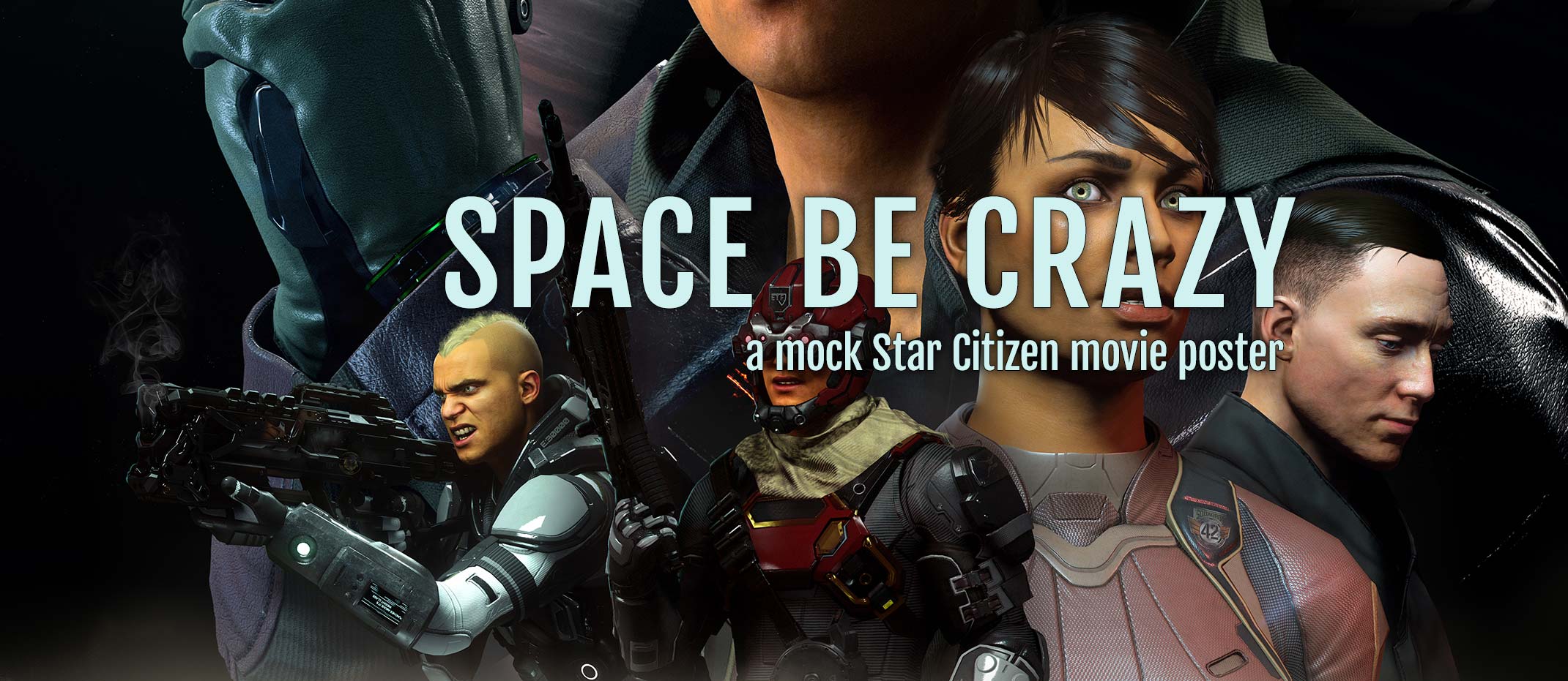 Read more about the article “Space Be Crazy”: Star Citizen Movie Poster