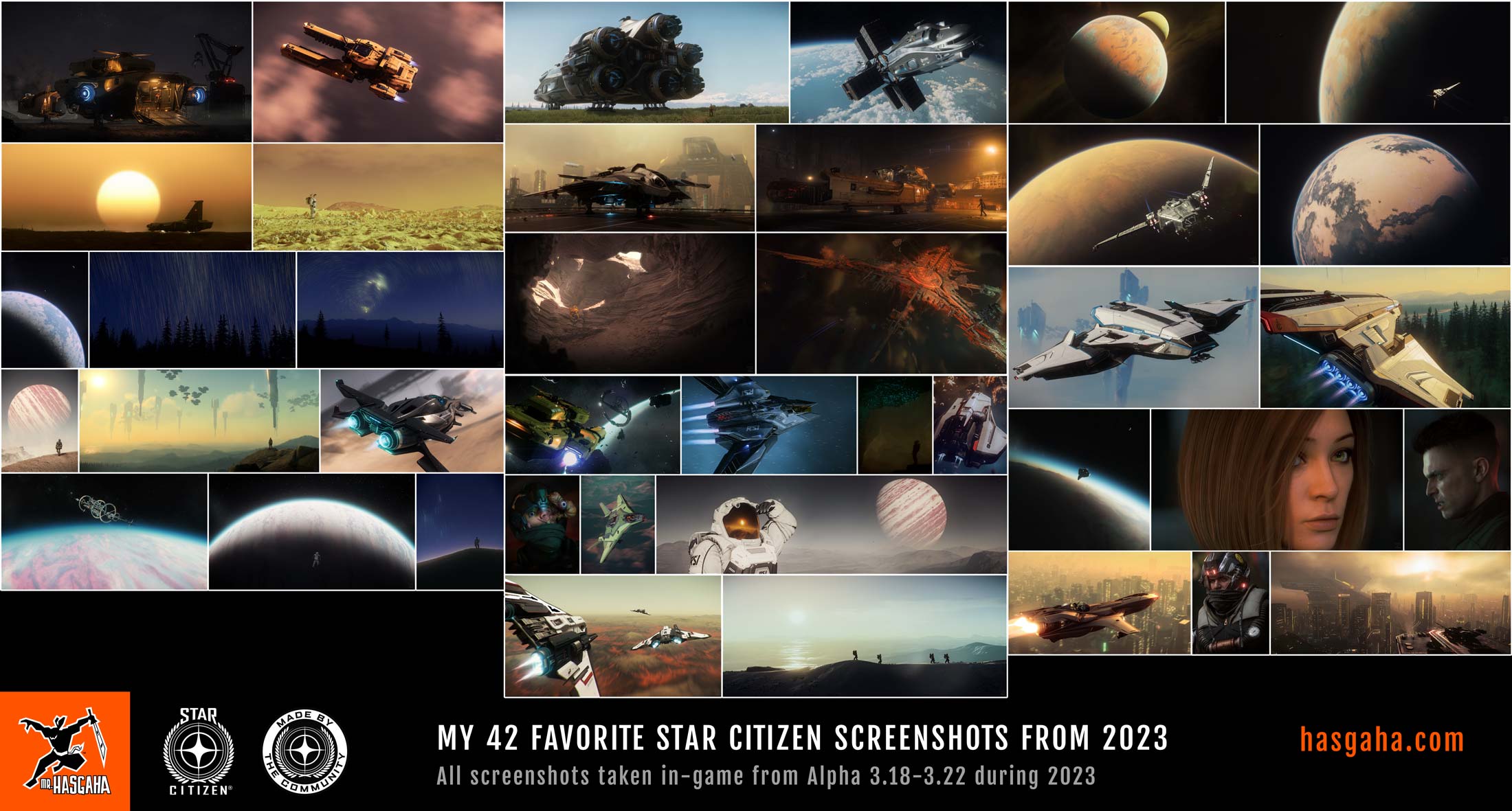 Star Citizen Best of 2023 screenshots
