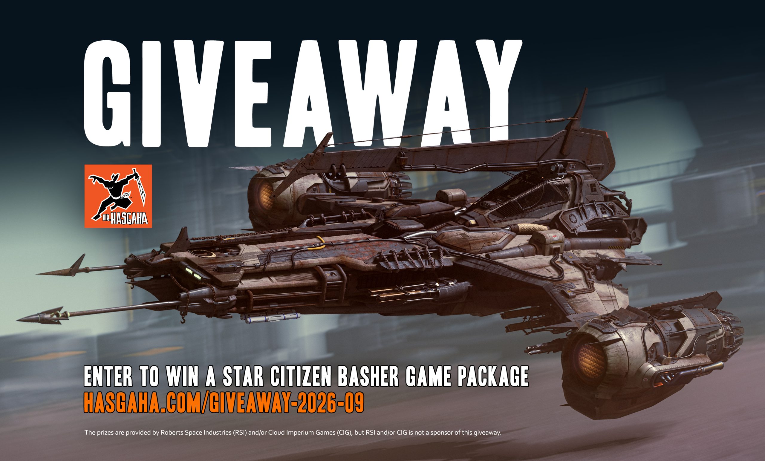 Star Citizen Basher Game Package Giveaway