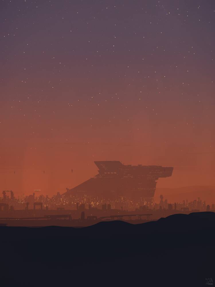 Star Citizen: Lorville at Dusk 2