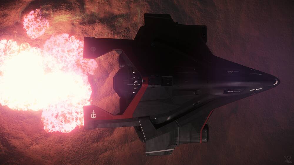 Star Citizen: A2 Bombing