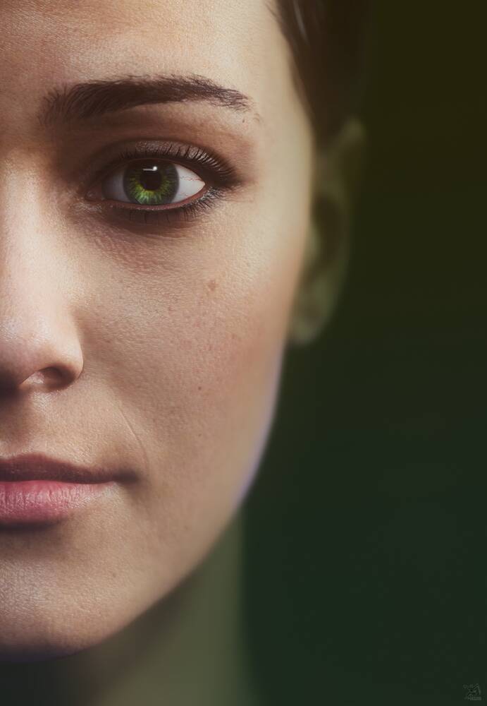 Star Citizen: Green-Eyed Portrait