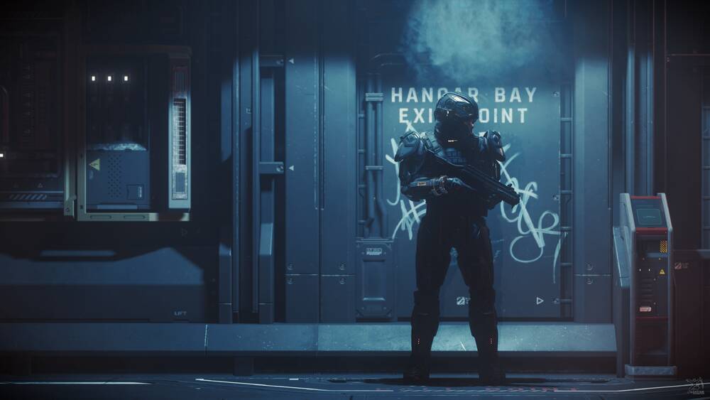 Star Citizen: GH Hangar Security