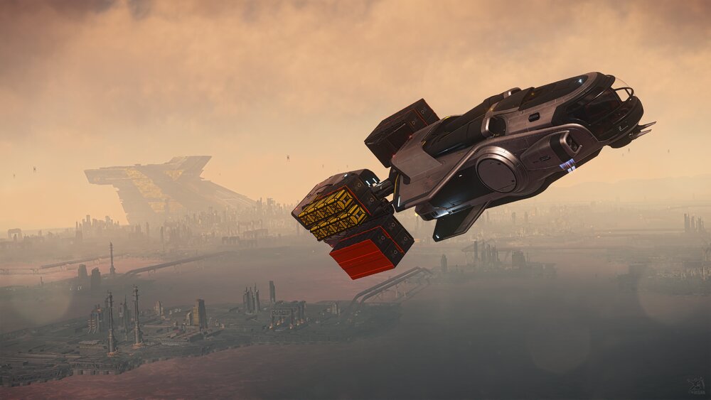 Star Citizen: Hull A Leaving Lorville