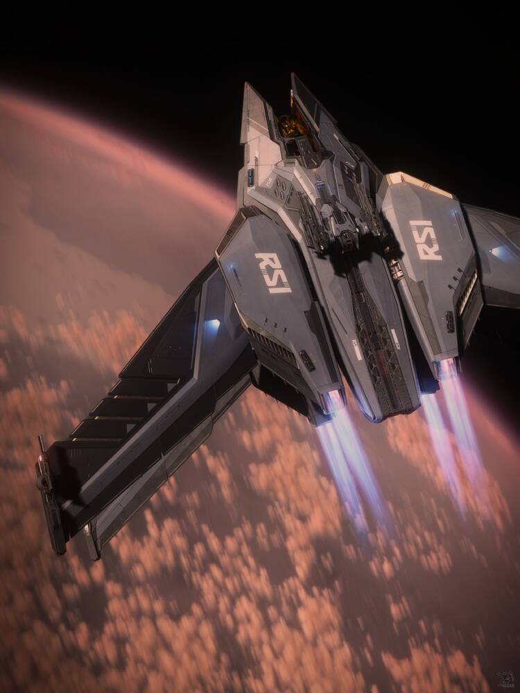 Star Citizen: Scorpius Over Hurston