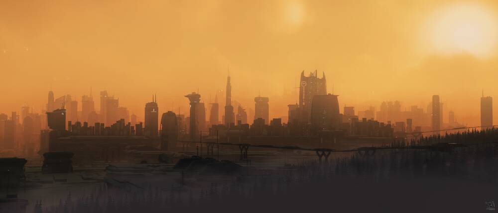 Star Citizen: Tangerine Skies Over New Babbage