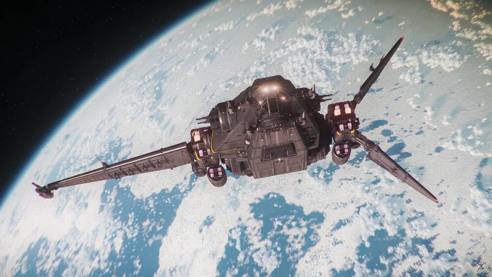 Star Citizen: Concept Art Recreation; Corsair