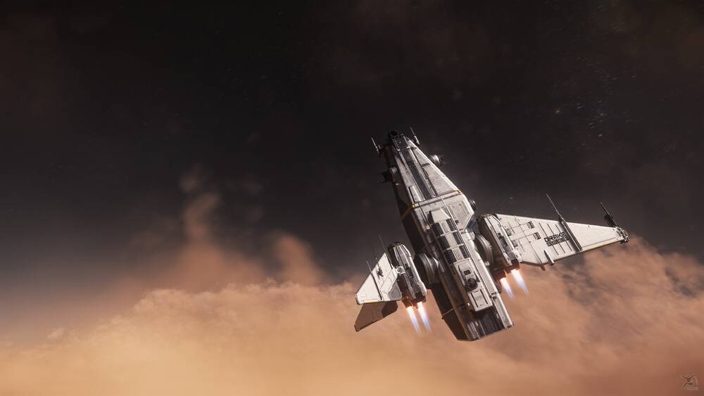 Star Citizen: Corsair Leaving Hurston