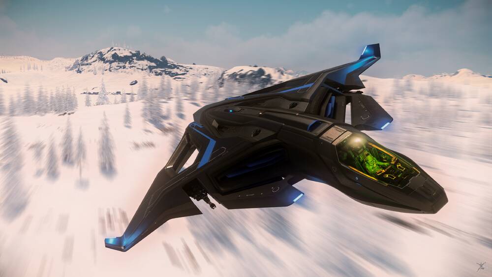 Star Citizen: Raven on microTech