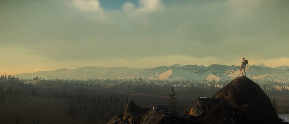 Star Citizen: microTech Hike Overlook