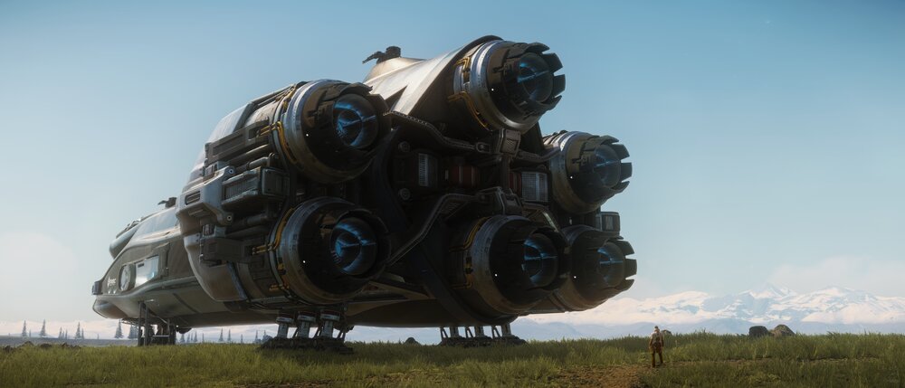Star Citizen: A Resting Hull C