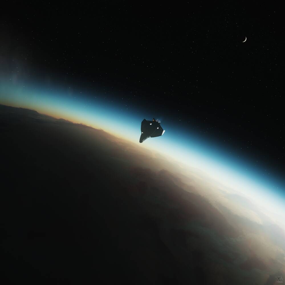 Star Citizen: Avenger Descending into Crusader