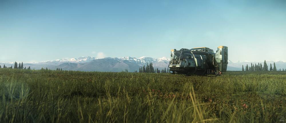 Star Citizen: Rambler on a Grassy Hill
