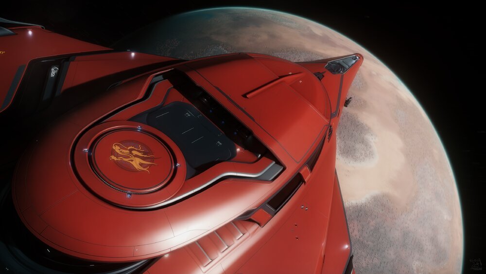 Star Citizen: 400i Year of the Dragon paint