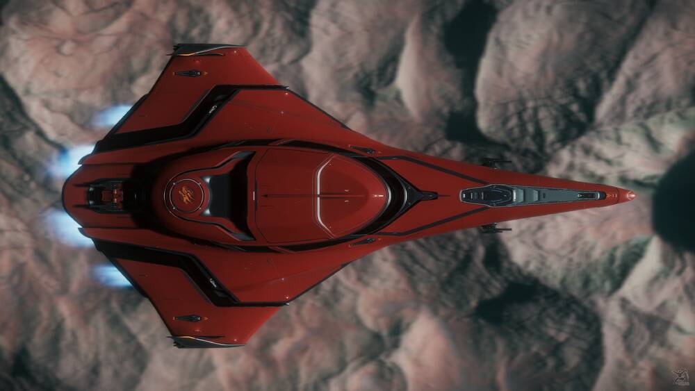 Star Citizen: 400i Year of the Dragon paint