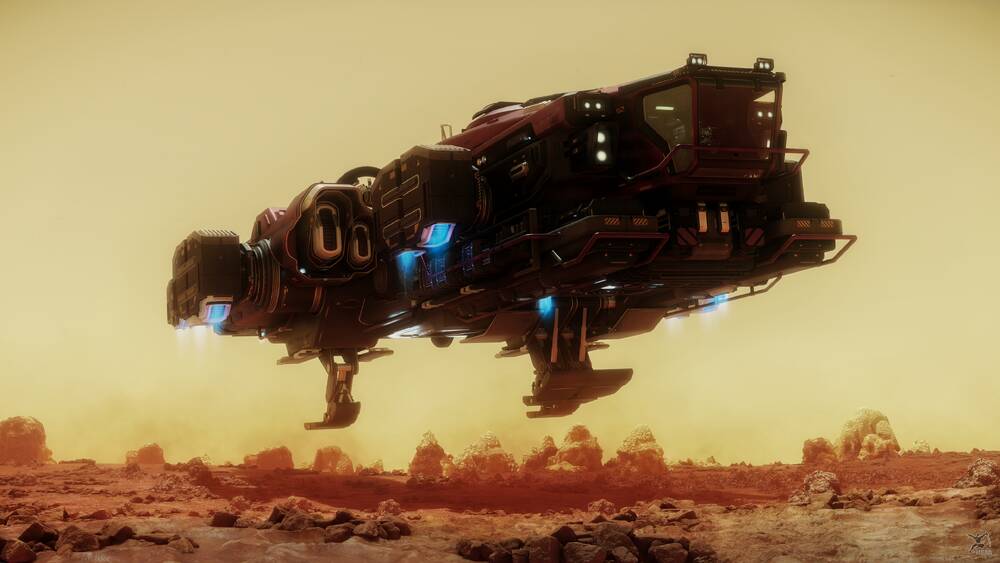 Star Citizen: SRV on Arial