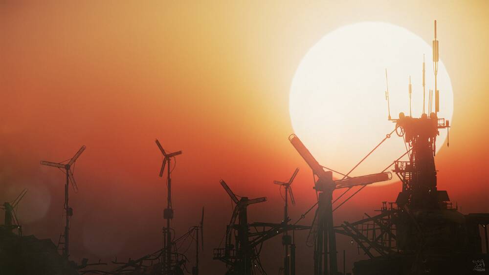 Star Citizen: Zephyr Windmills