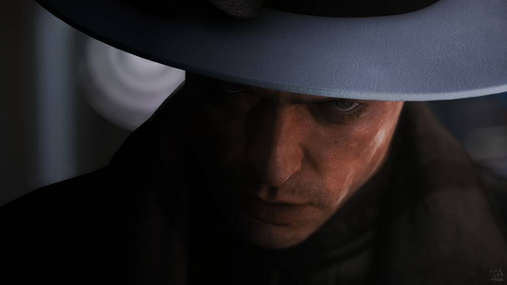Star Citizen: Shadowy Man in Hat