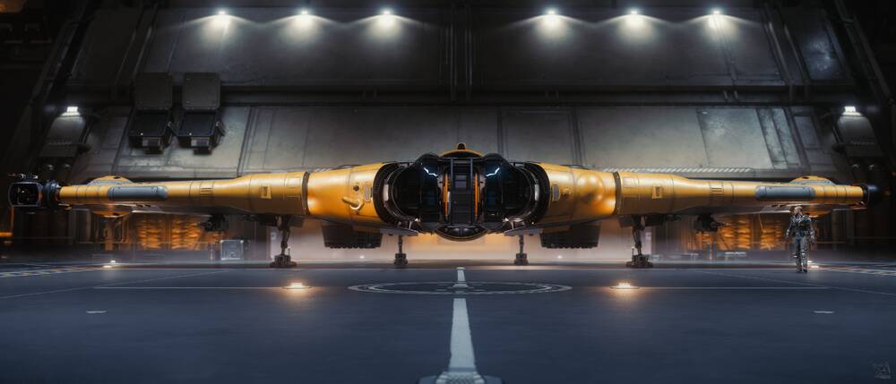 Star Citizen: Mako in Hangar