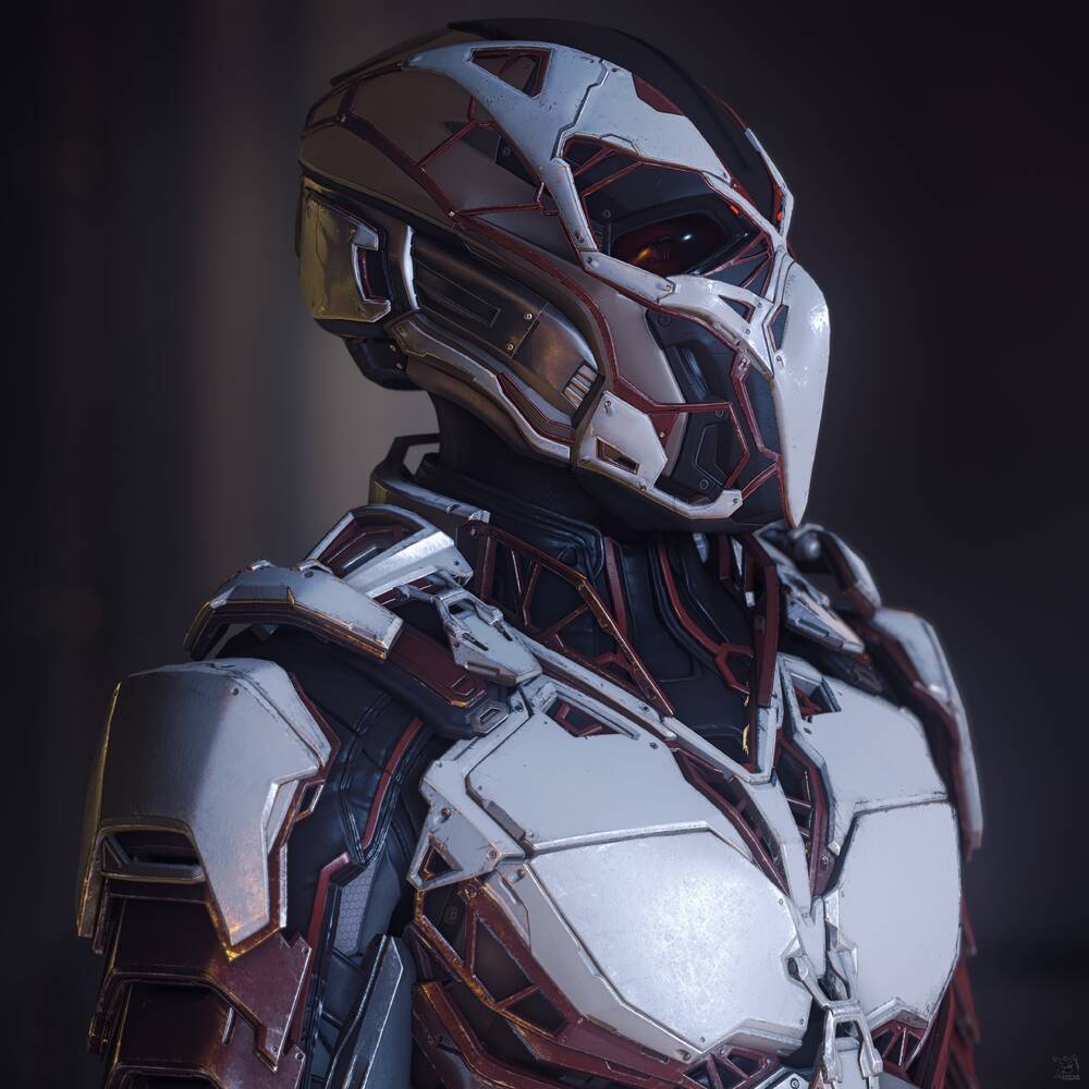 Star Citizen: Aves Armor Portrait