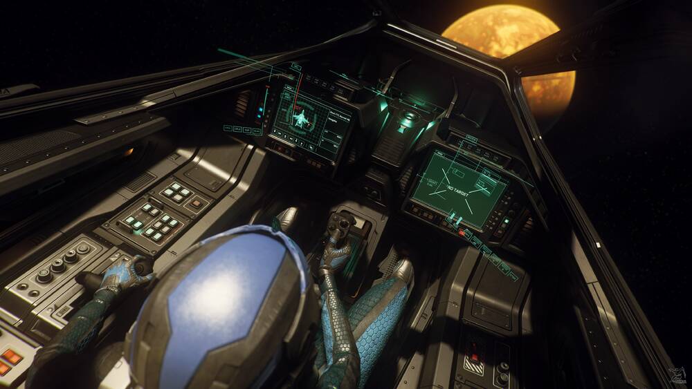 Star Citizen: F7C Hornet MK II Cockpit