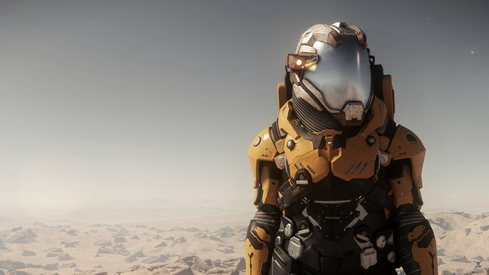 Star Citizen: Explorer on Daymar