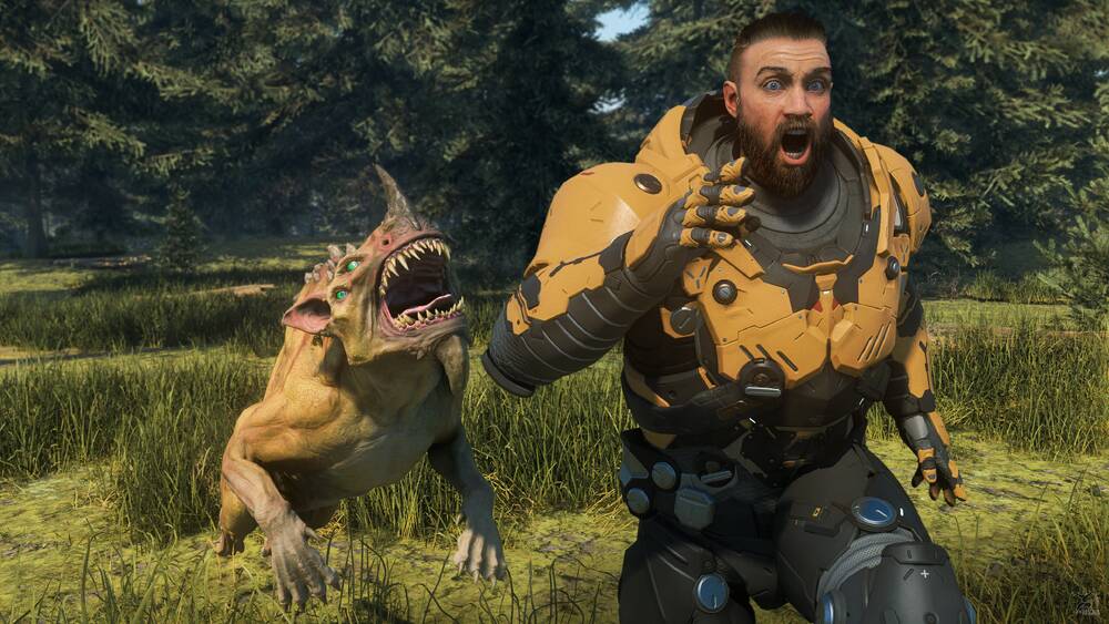 Star Citizen: Running From a Kopion