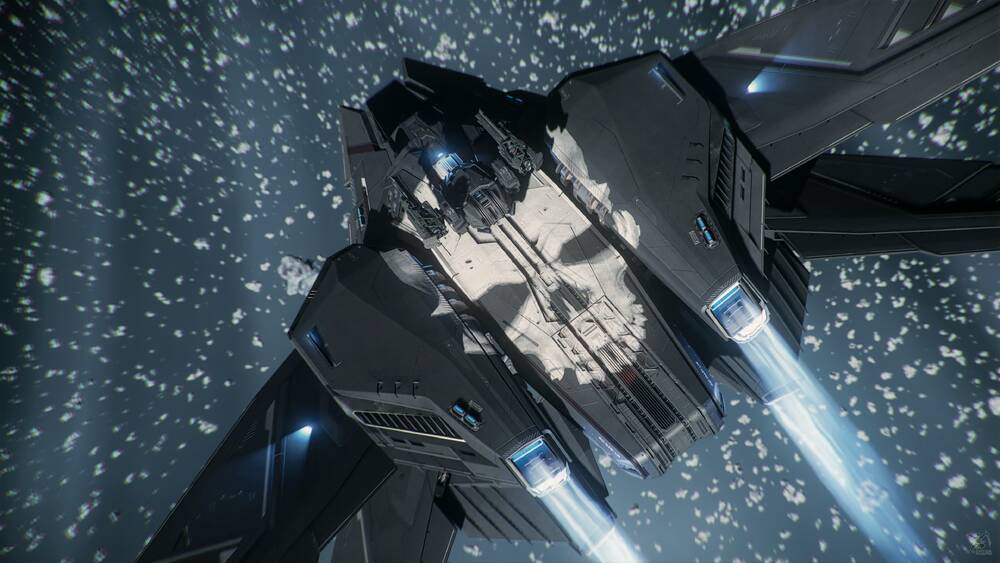 Star Citizen: Scorpius Skullcrusher at Yela