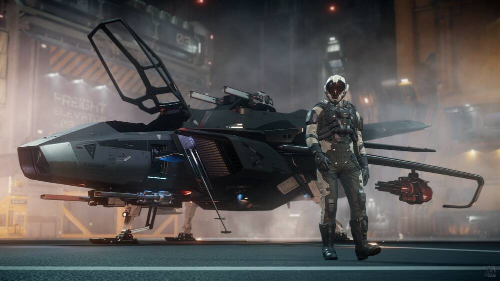 Star Citizen: Back From a Mission