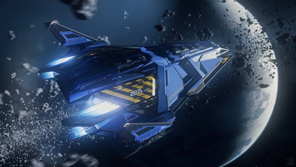 Star Citizen: Zeus CL Near Yela