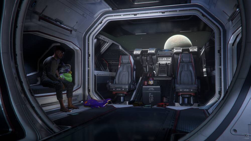 Star Citizen: IAE 2954 Cabin Comfort - Waking up aboard the C1