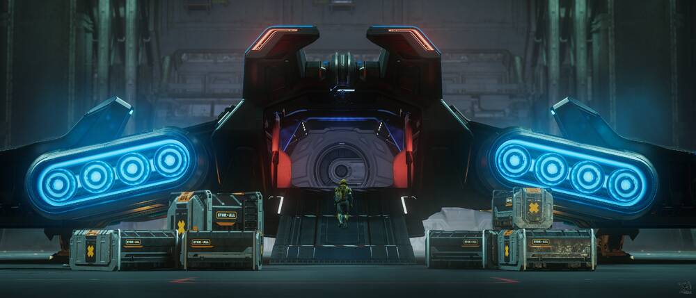 Star Citizen: C1 Being Loaded