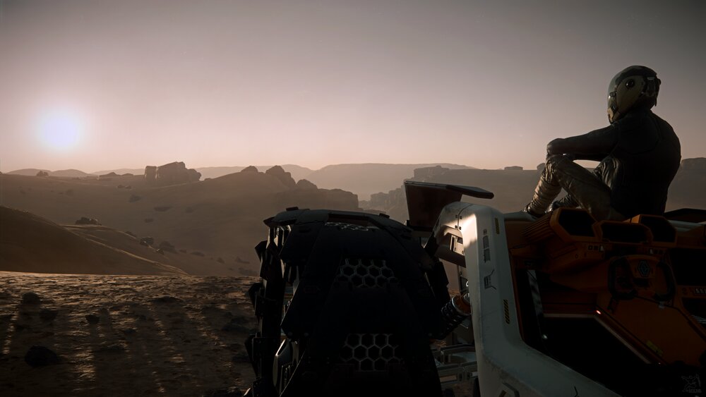 Star Citizen: Catching a sunset