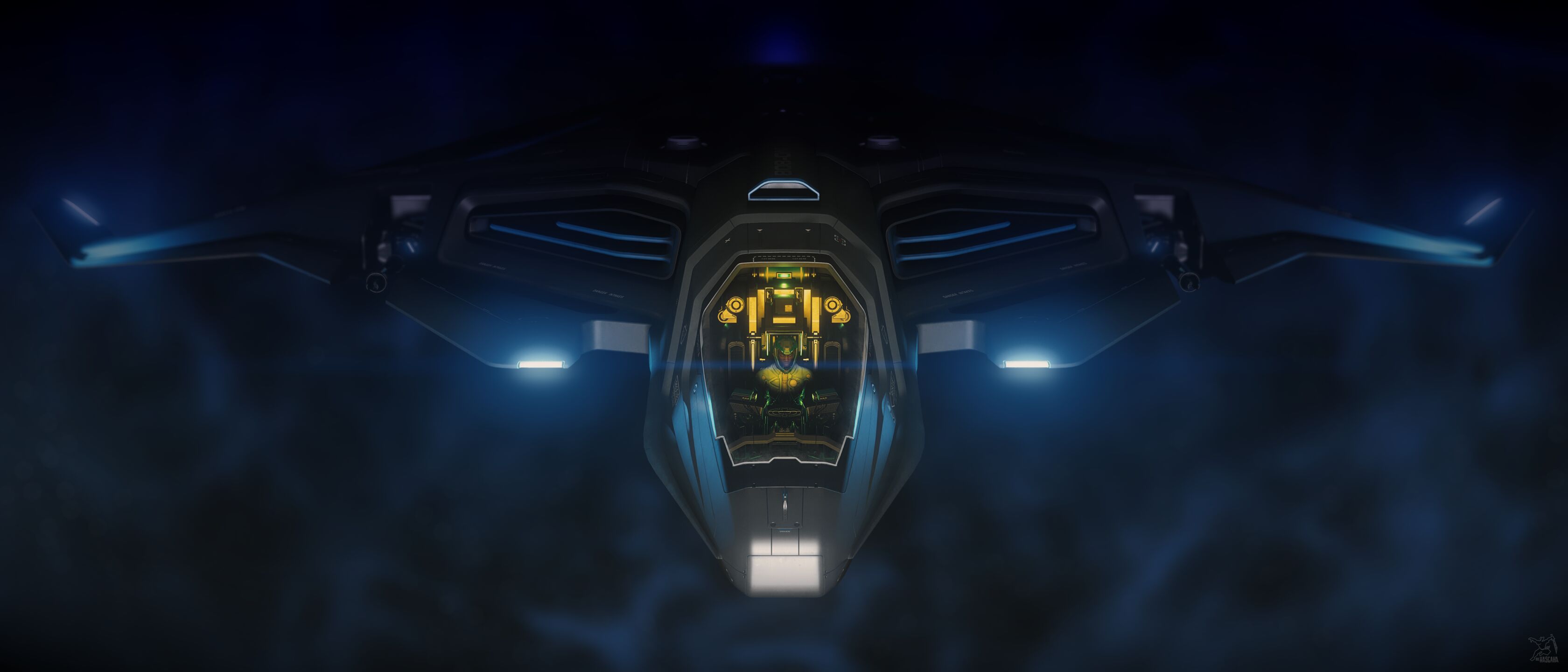 Star Citizen Aegis Sabre Raven – Mr. Hasgaha