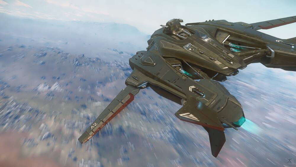 Star Citizen: Vanguard over microTech