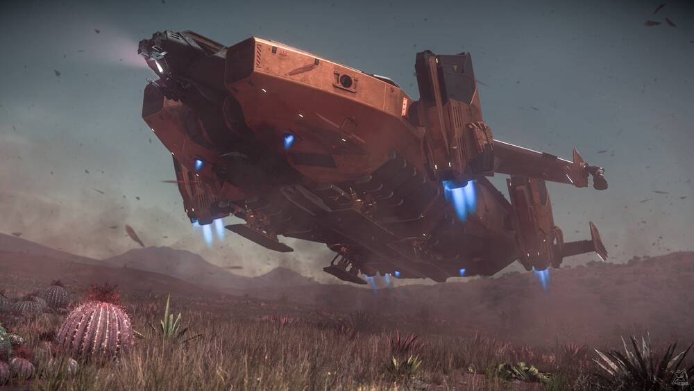 Star Citizen: Valkyrie Taking Off