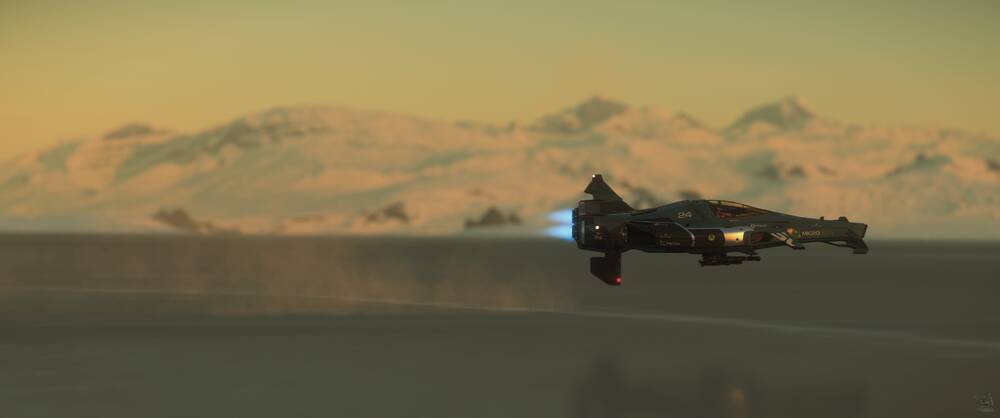 Star Citizen: IAE 2950 Day 5: Racing Across a Frozen Lake