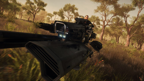 Star Citizen: Speeding through the savanna