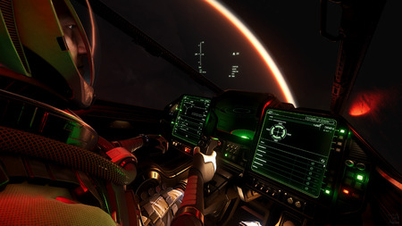 Star Citizen: Anvil Arrow Cockpit