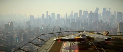 Star Citizen: Area18 Rooftop