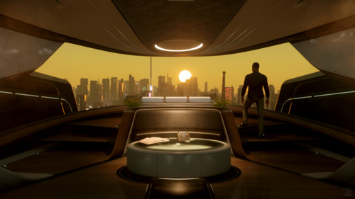 Star Citizen: View from the 600i Bedroom