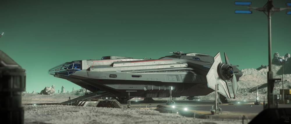 Star Citizen: Carrack on Magda