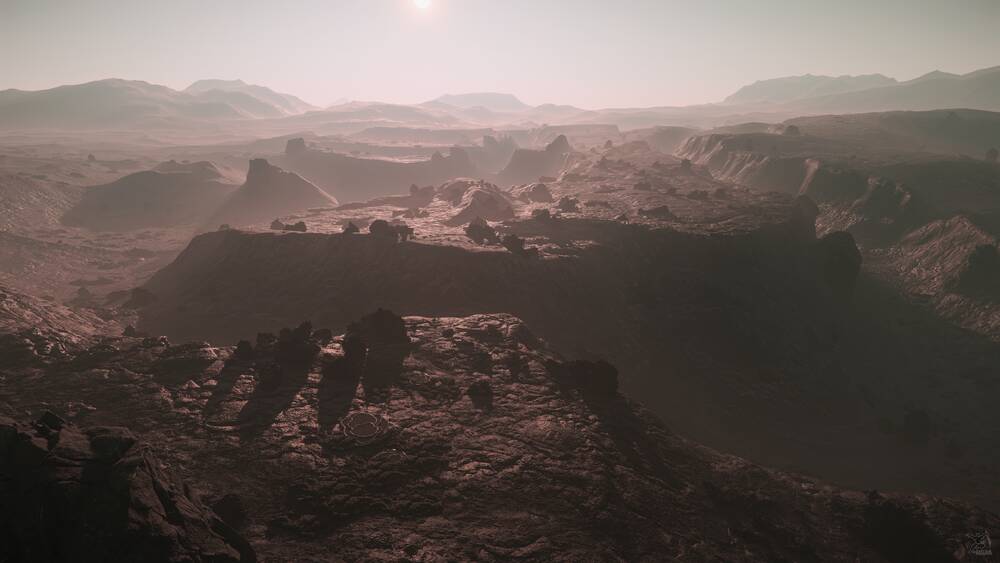 Star Citizen: Vatra Canyon