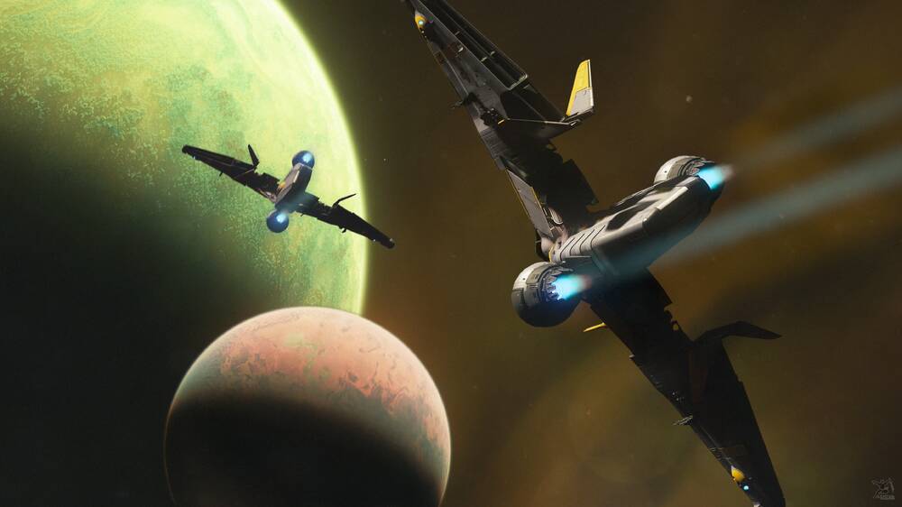 Star Citizen: Two Makos Near Ignis