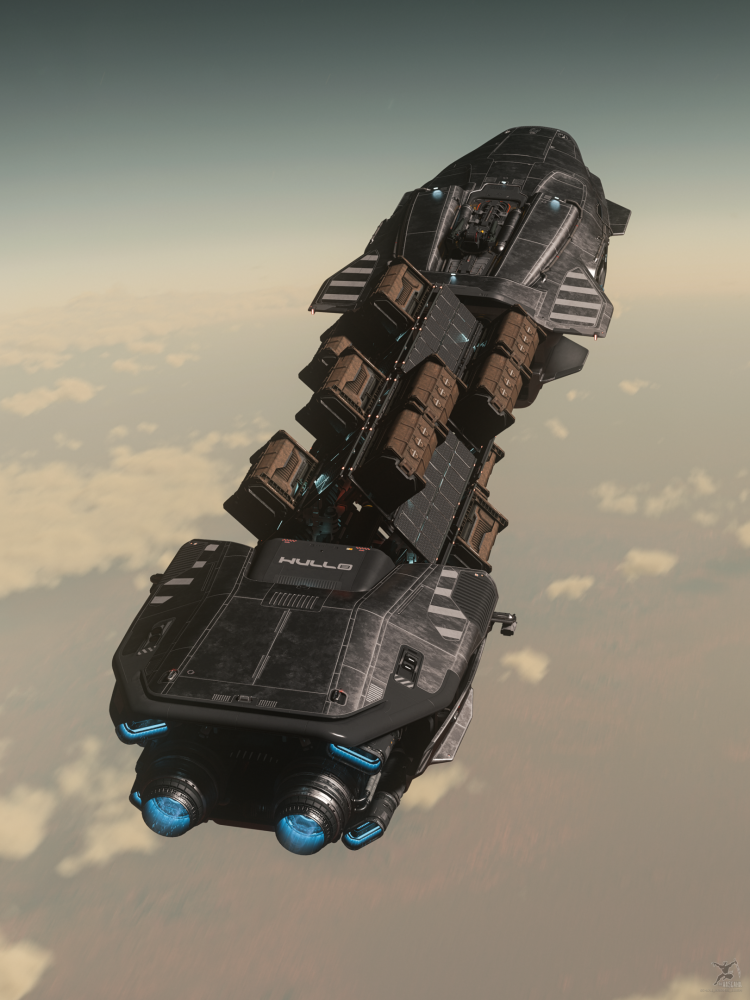 Star Citizen: Hull B Running Scrap
